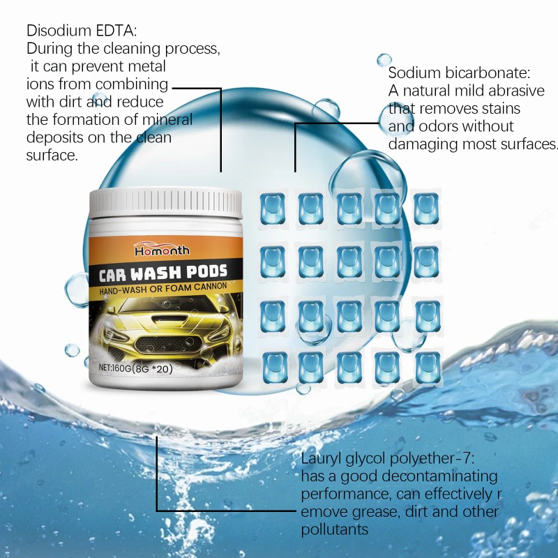 Homonth Concentrated Car Wash Detergent Car Wash Detergent Quick Dissolving