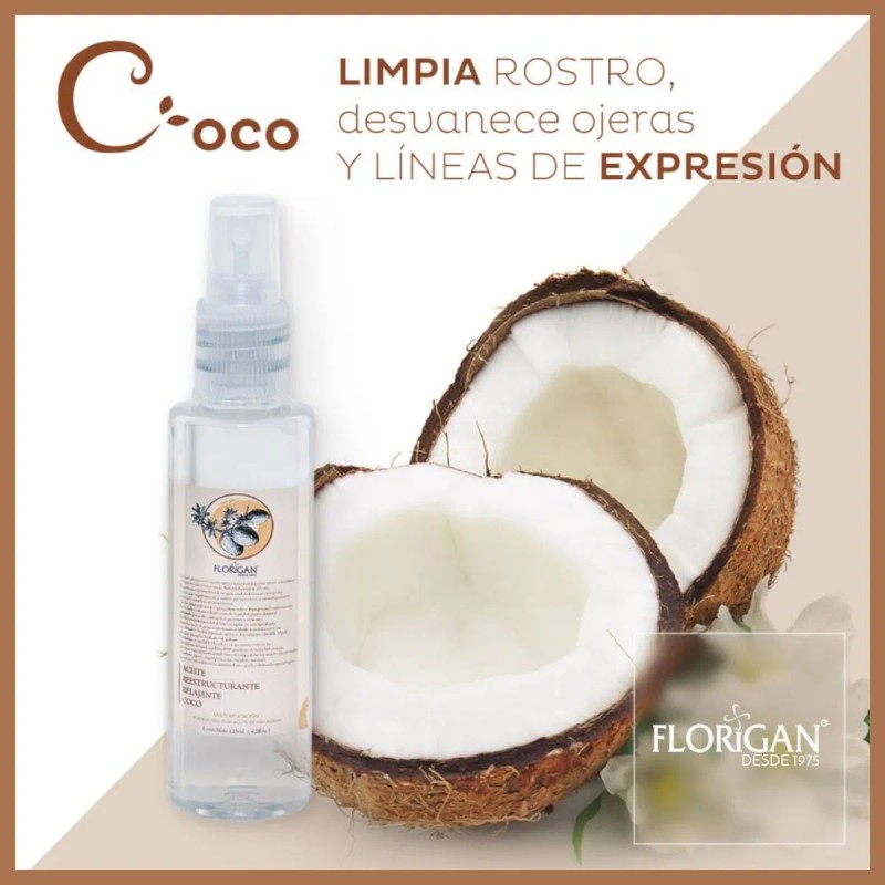 Aceite De Coco Y Macadamia Hidratante Relajante Florigan