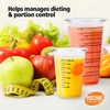 Disposable Measuring Cups For Resin 8 Oz - Clear Plastic