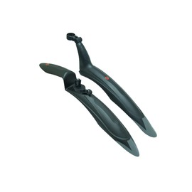 smartEC Bicycle Mudguard Set of 2 Mountain Bike MTB 26-28 Inch Tyre Mudguard for Front and Rear Protection Against Dirt and Splash Water Easy Installation for 26-28 Inch Bicycles