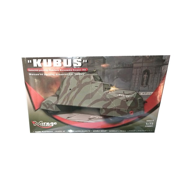 Mirage Hobby 724001 44 – Model Kit Cube Warsaw Uprising