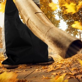 Leaf Vacuum Bag Leaf Vacuum Collection Bag for Electric Leaf Blower Universal Garden Parts Leaf Blower Bag Replacement Vacuum Bag Collection Bag with Zip Collection Bag Leaf Vacuum Collection Bag Leaf