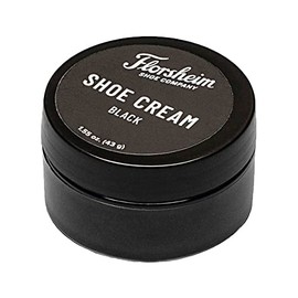 Florsheim mens Florsheim Cream, Black Shoe Care Product, Black, 1.55oz US