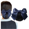 Herbeluemily Chignon Net, Ribbon, Hair Net, Bun Cover, Fine Mesh