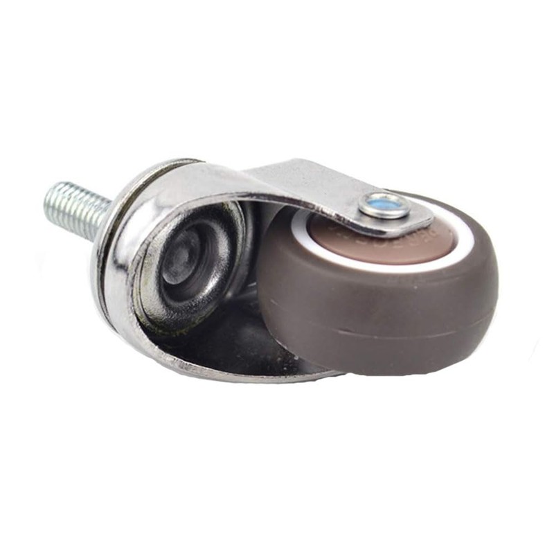 4-Pack 1.5 Inch Small Tiny Shopping Cart Wheel Swivel Caster