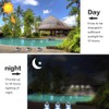 JIGUOOR Solar Deck Lights LED Driveway Lights Solar Powered Dock