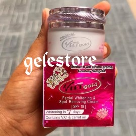 veet gold 2pcs. Veetgold facial whitening and spot removing cream spf18 & transparent soap