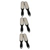 FRCOLOR 3pcs Stainless Steel Pedicure Rasp Foot File for Extra