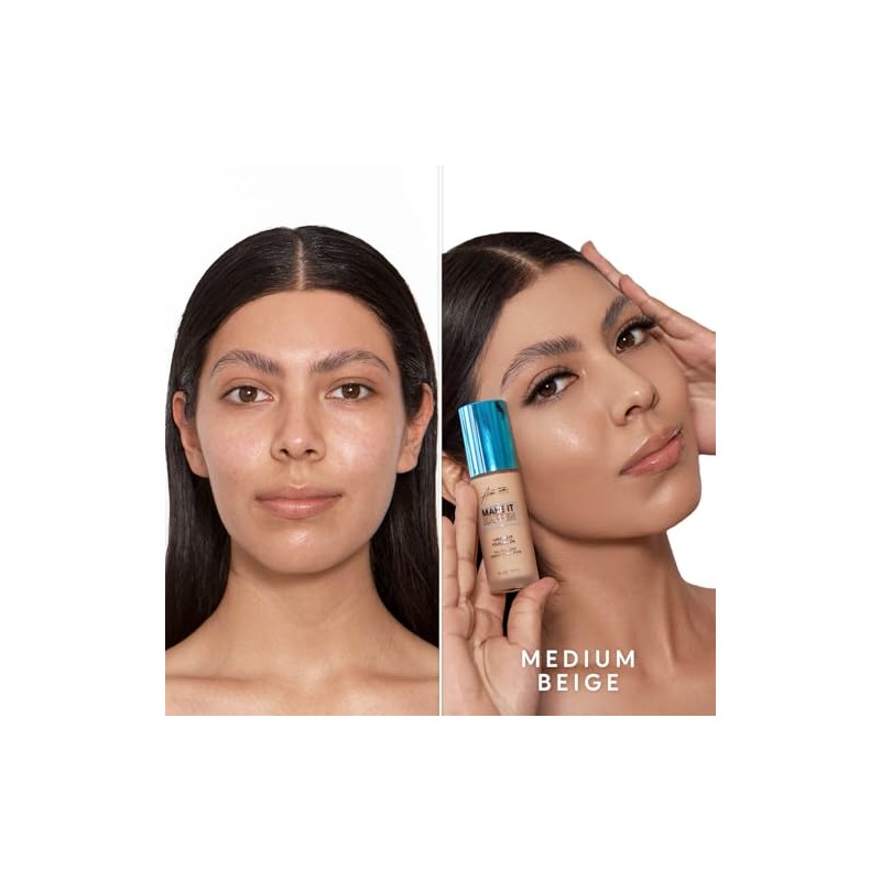 Base Maquillaje Con Efecto Hd De Larga Duración Medium Beige
