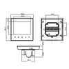 Thermostat WiFi, Four Pipe Intelligent Room Thermostat Digital Programmable Temperature