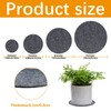 24 PCS Absorbent Waterproof Plant Coasters mat,4 Size 4/6/ 8/10