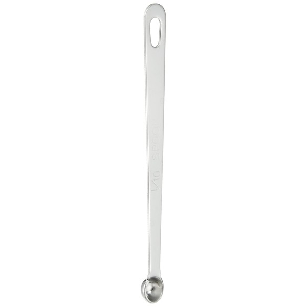Wadasuke Seisakusho 4911-0010 Extra Thick Measuring Spoon, 1/10 Spoon, Silver