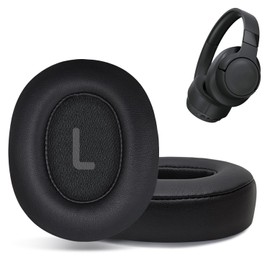 hopopower Replacement Ear Pads for JBL Tune 700(700BT)/ 710(710BT)/ 720(720BT)/ 750(750BT,750BTNC)/ 760(760NC)/ 770(770NC) Wireless Over-Ear Headphones, JBL Earpad Ear Cushions Ear Cups Cover (Black)