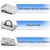 2Pcs Stainless Steel Gate Lock Hasp, Safety Packlock Clasp Hasp