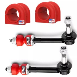 Suspension Dudes 4PC Front Sway Bar Links+Bushings Dodge Ram 1500 2500 3500 4x4 HD 32MM