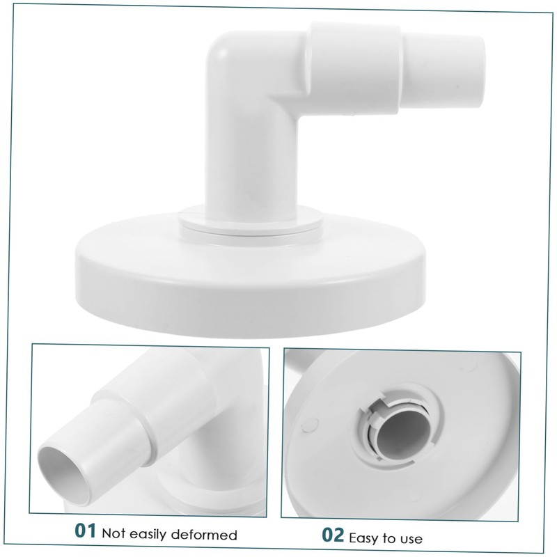 BESPORTBLE 1 Set Durable Pool Skimmer Plate Adapter for Vacuum