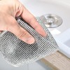 12 Counts Multipurpose Non-Scratch Wire Dishcloths – Reusable Dishwashing Rags