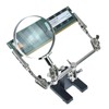 Helping Hand Magnifier Magnifying Glass Jewelry Clamp Holder Soldering Stand
