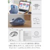 Elecom M-SH31MBSKNV Wireless Mouse, Silent, 5 Buttons + Tilt, Bluetooth,