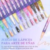Juego de 12 Rotuladores para Nail Art Nuevos Rotuladores Para