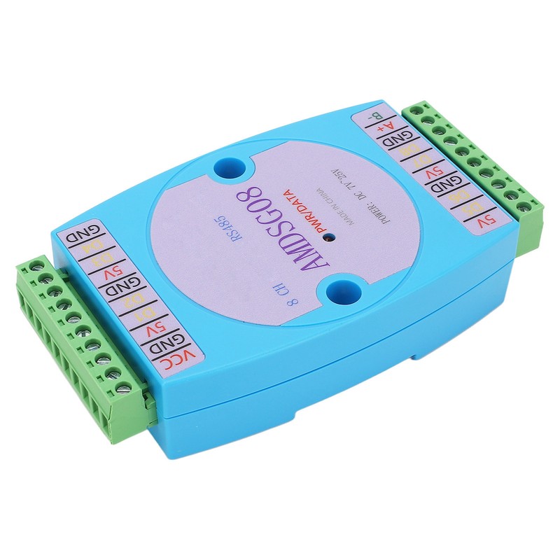 Temperature Data Acquisition Module 8CH Collection Logger RS485 DC7‑25V for
