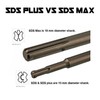 Narwhal 6" Wide SDS Plus Chisel Bit (Industrial Grade -