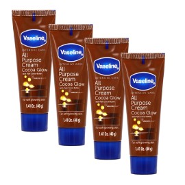 Vaseline Purpose Cream Cocoa Glow , Pure Cocoa 1.41 FL Oz