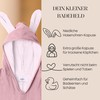 Mababu Children's Bathrobe with Hood, Baby Bathrobe, 100% GOTS, Children's