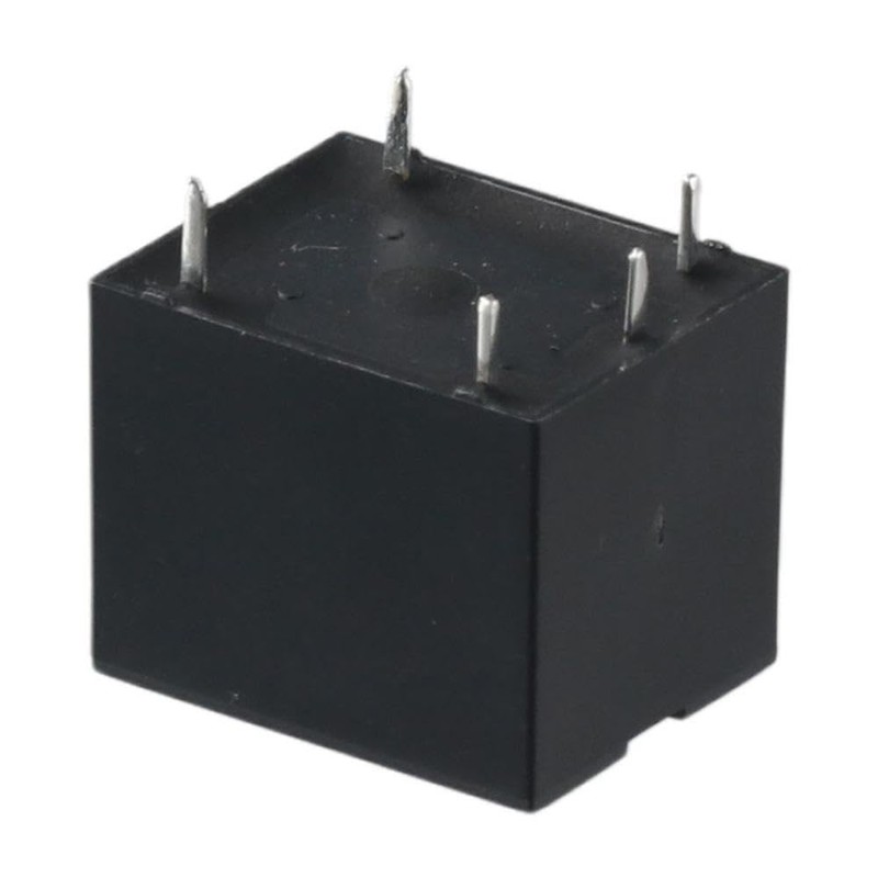 AllGIFT 5pcs JQC-3FF-S-Z DC 12V Electromagnetic Power Relay, PCB Mount,