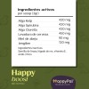Happy Boost Vitaminas Minerales y Omega 3 Polvo Reforzador De