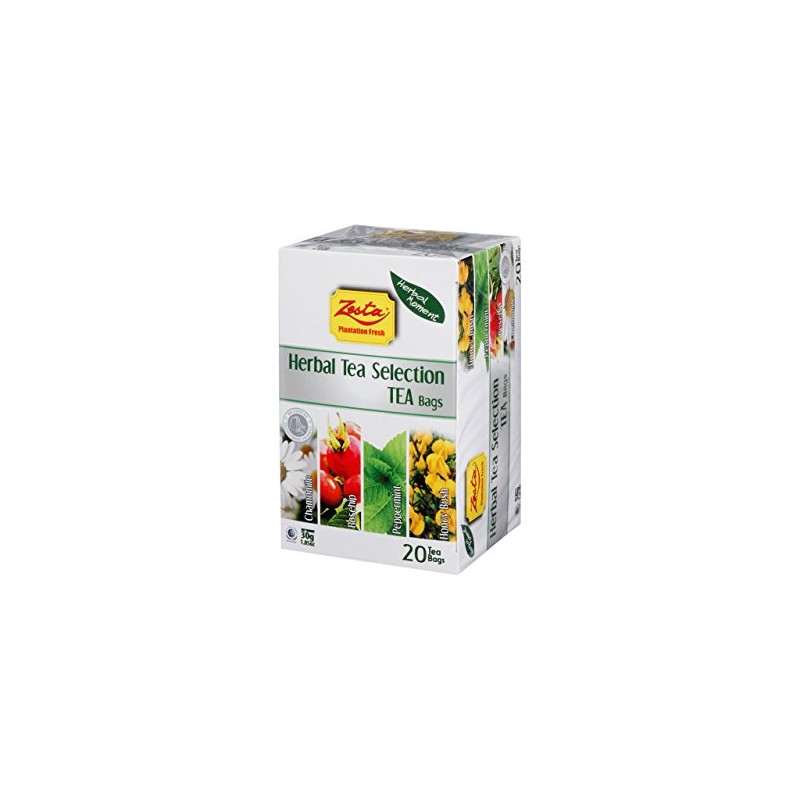 Zesta 20TB Herb Selection, 0.06 oz (1.5 g) x 20