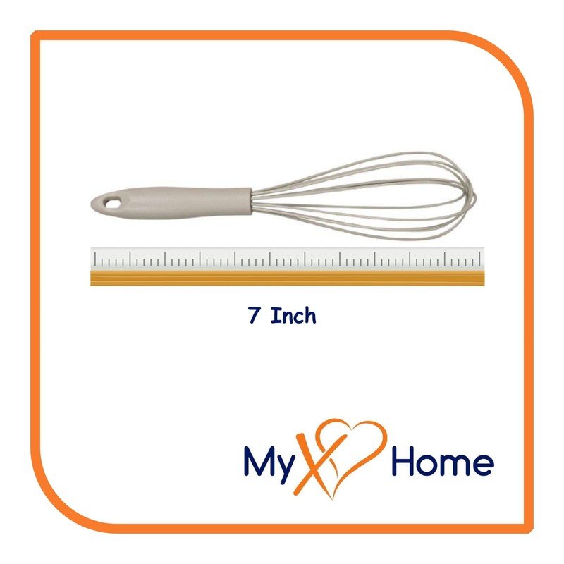 7" Gray Silicone Whisk by MyXOHome