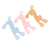 3pcs Silicone Baby Teether for Teething Relief Cute Cat Shape