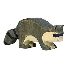 Holztiger Racoon Wooden Figure