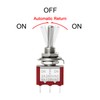 Heschen 5pcs MTS-123 (ON) OFF(ON) SPDT 3 Pin 2A 250V