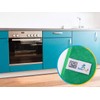 SellerKing® 6 Microfibre Cloths Green (3) and Blue (3) Microfibre