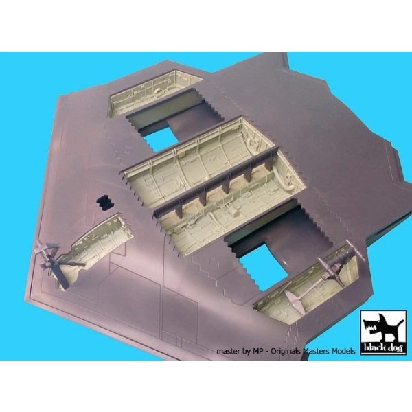 Black Dog 1/72 B-2 Spirit Stealth Bomber Bomb & Wheel