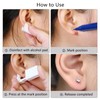 HYJLPAF Safety Ear Piercing Kit – 4 Pack Disposable Self