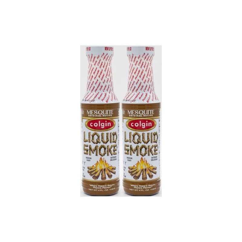 Colgin, All Natural Mesquite Liquid Smoke, 4oz Bottle (Pack of