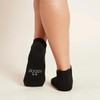Boody Sports Ankle Socks, White / 34-40