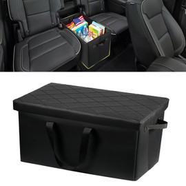 KDOWES Car Seat Organizer for 2019-2025 Subar Ascent, Backseat Box Console Organizer for Children's Baby Supplies, Snack Organiser, Travel Dual Storage Organizerc