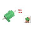 sourcingmap Green 10 Watt 16 Ohm 5% Aluminum Shell Wire