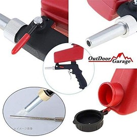 Garage.com ODGT1-WHSYT118 Drop Sand Blaster Gravity Blast Gun with Nozzle & Nipple