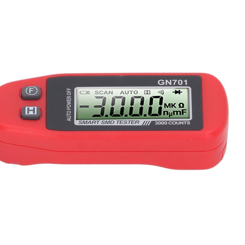 SMD Tester High Accuracy Gold Plated Tweezers Diode Resistance Capacitance