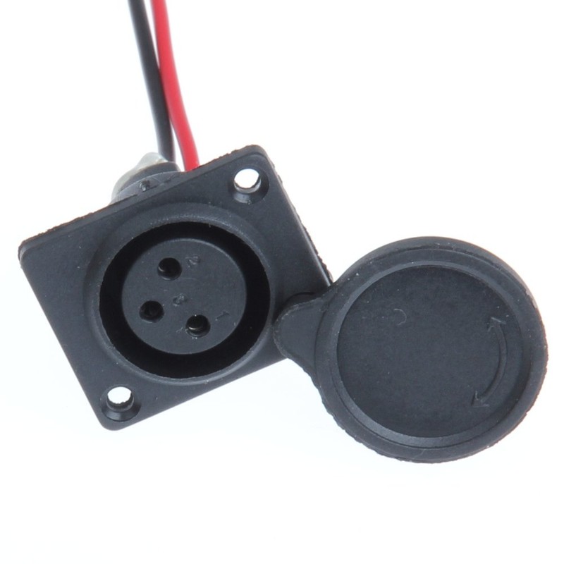 Power Plug Replacement Part for 36 V and 48 V