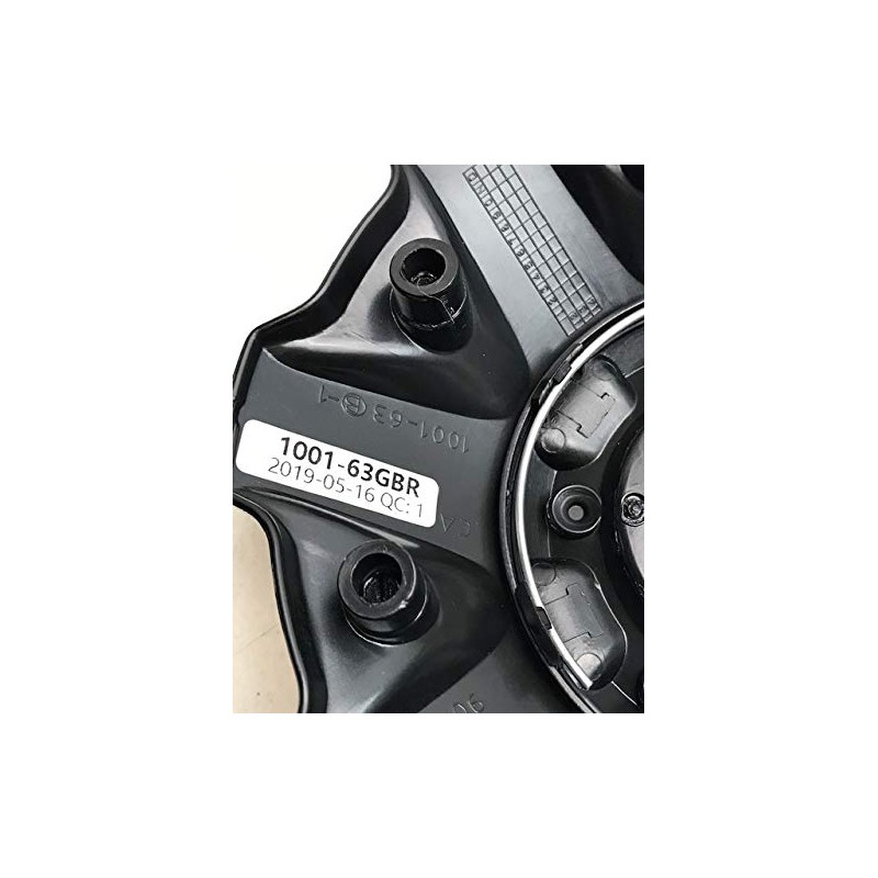 Fuel Offroad Wheels 1001-63GBR Gloss Black Center Cap with Black