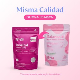B-FIT Myo Inositol y D Chiro Inositol - Fórmula 40:1 90 porciones