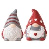 HOLIDYOYO 1 Pair Christmas Gnome Ceramic Salt Pepper Shaker Farmhouse