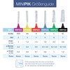 wellsamed MiniPik Interdental Brushes ISO 5: 0.8 mm Brush Size: