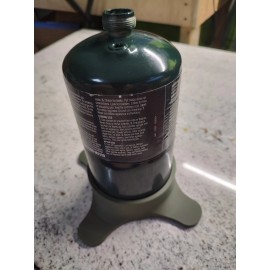 Unbranded 1- pound, 16 ounce propane tank stand. great for campers, grilling, lamps.